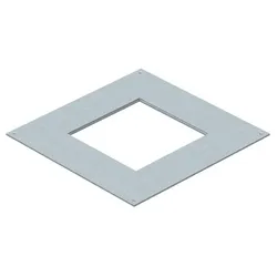 BETTERMANN Montagedeckel ST quadrat 4mm DUG 250-3 4 trocken 282x282mm