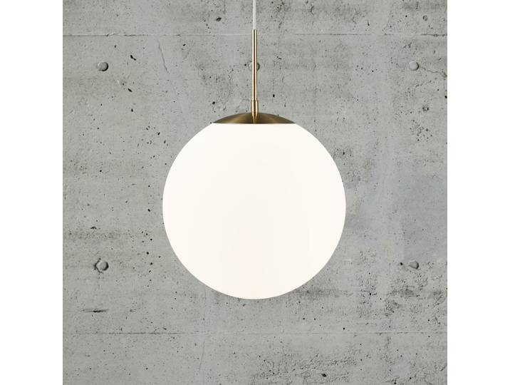 Grant 35 Pendelleuchte Brass - Nordlux - Wohnzimmer - Glas - Einflammig