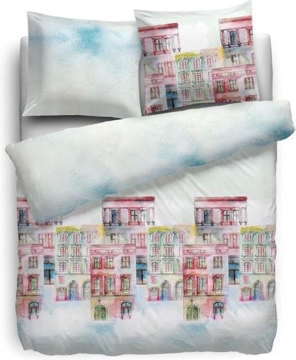 HNL Pure Cotton Boulevard Dekbedovertrek Litsjumeaux 240x220 cm Multi