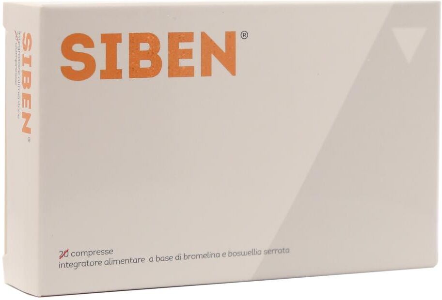 AGATON Srl Agaton Siben Integratore Antinfiammatorio Naturale, 20 Compresse