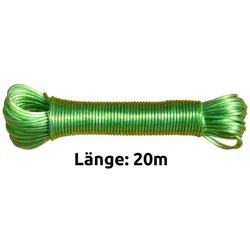 Wäscheleine 20 m grün