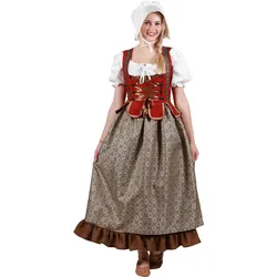 Thetru Mittelalterliche Bürgerstochter Kostüm (L)