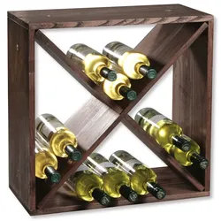 KESPER Weinflaschen-Regalsystem, FSC®-zertifiziertem Kiefernholz