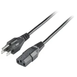 Siemens 6ES7900-0DA00-0XA0 SIMATIC HMI Kaltgerätekabel 180°, DC 110/230 V für USA 6ES79000DA000XA0