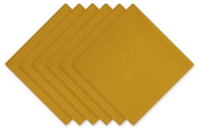 DII Solid Cotton Napkin Set/6