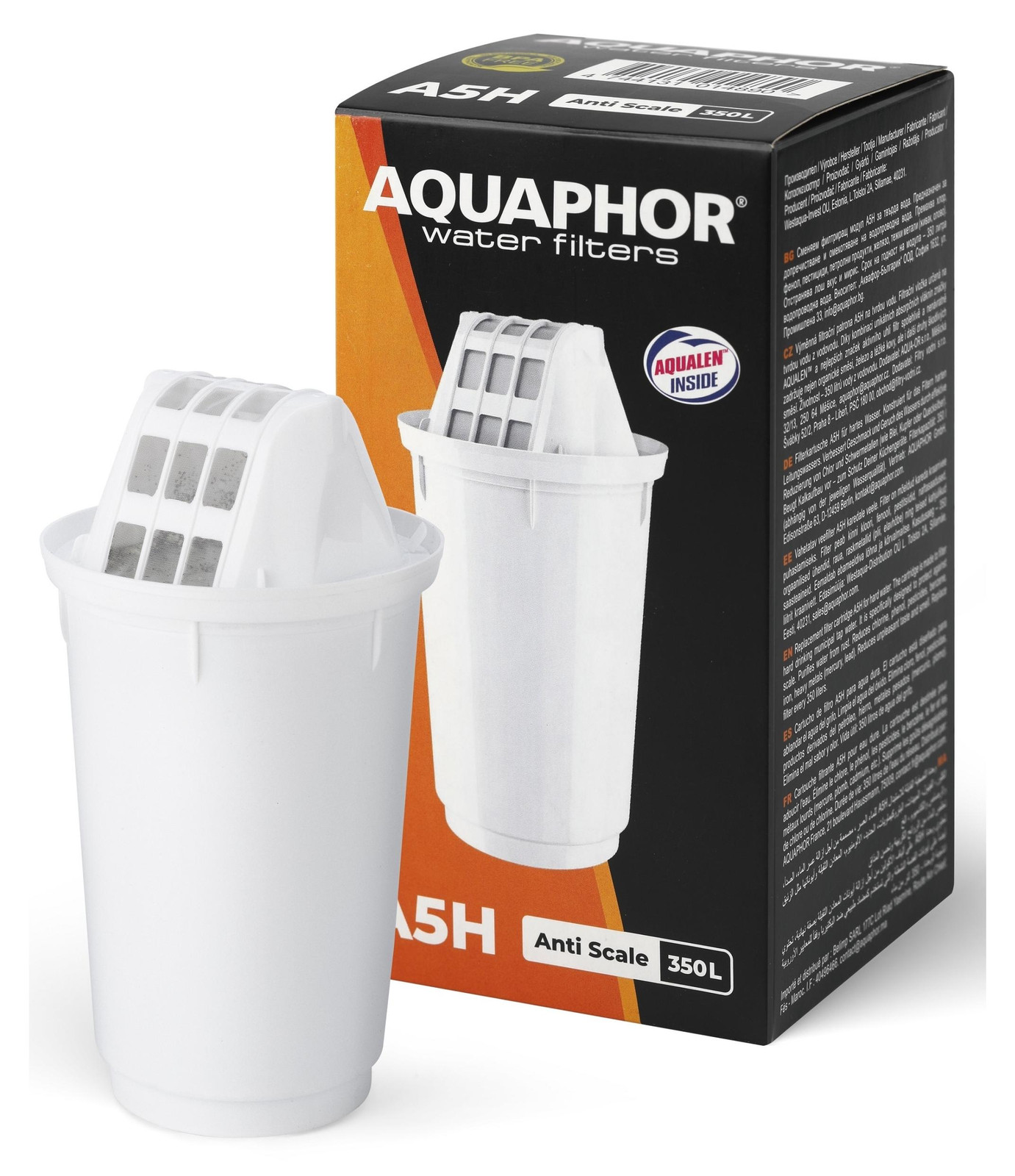 Aquaphor A5H filterpatronen, 6 stuks