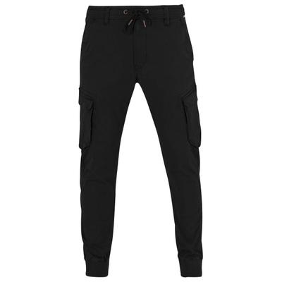 Reell - Reflex Rib Cargo - Freizeithose Gr L - Long schwarz