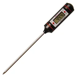 BGS 8714 Digital Thermometer mit Edelstahl Messsonde -50C bis +300C