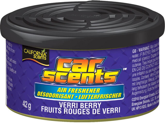 California Car Scents Lufterfrischer Veri Berry 480800 0.042kg