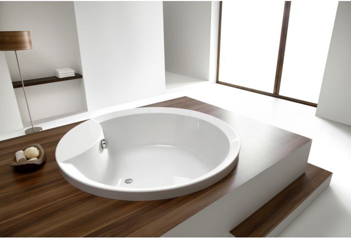 Hoesch Orlando Badewanne 6017.010 1600mm, weiss, rund