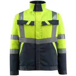 Warnschutz Jacke "FORSTER" Safe Light - S - gelb/schwarzblau