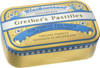 Hager Pharma GmbH GRETHERS Blackcurrant Silber zf.Past.Dose 110 g 06989673
