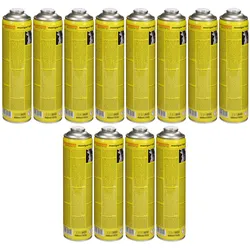 12x Rothenberger Industrial Maxigas 400 Gaskartusche Spezialgas 352g 600ml Schra...