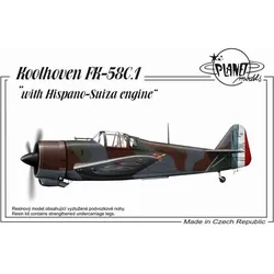 Planet Models Koolhoven FK 58 With Hispano Suiza Engine