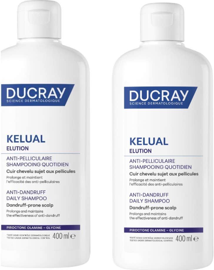 Ducray Elution Champú Suave Reequilibrante 2x400ml