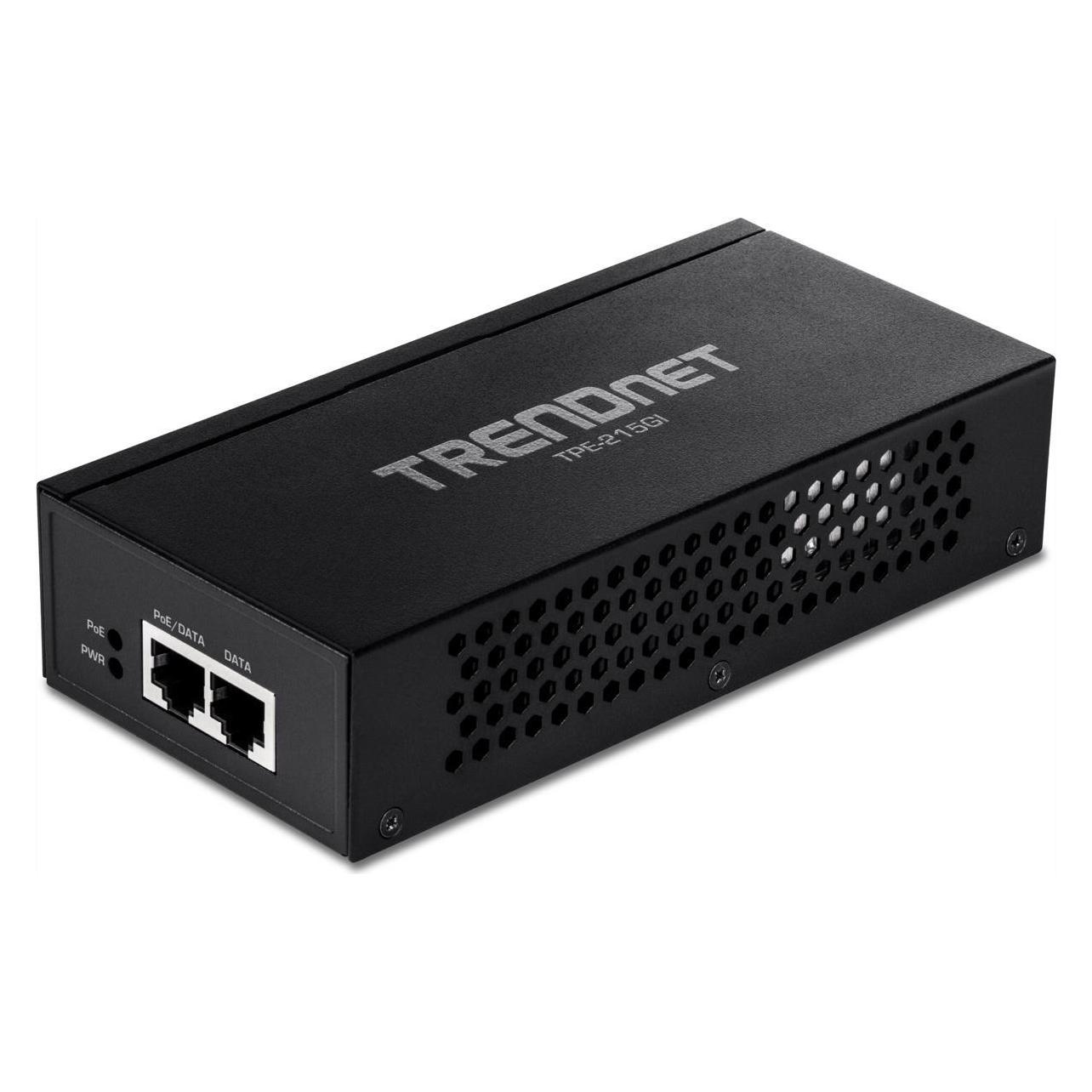 Trendnet TPE-215GI Power Injector (802.3af (PoE), 802.3at (PoE+), 30 W) (TPE-215GI)
