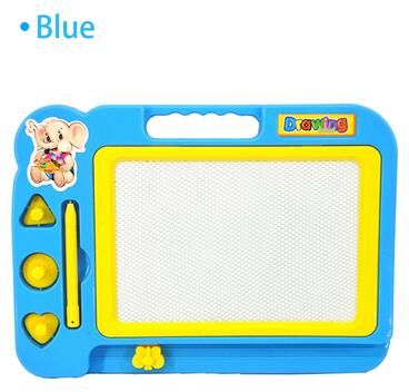 Tiny Tots Teens Trends Magnetic Drawing Board For Kids, Children Writing Board Painting Toy, Colorful Graffiti Puzzle Gifts For Boys Girls blue