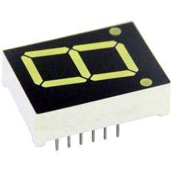 TRU COMPONENTS 7-Segment-Anzeige Blau 7 mm 3.2 V Ziffernanzahl: 1 TRU-7S1-28BAG