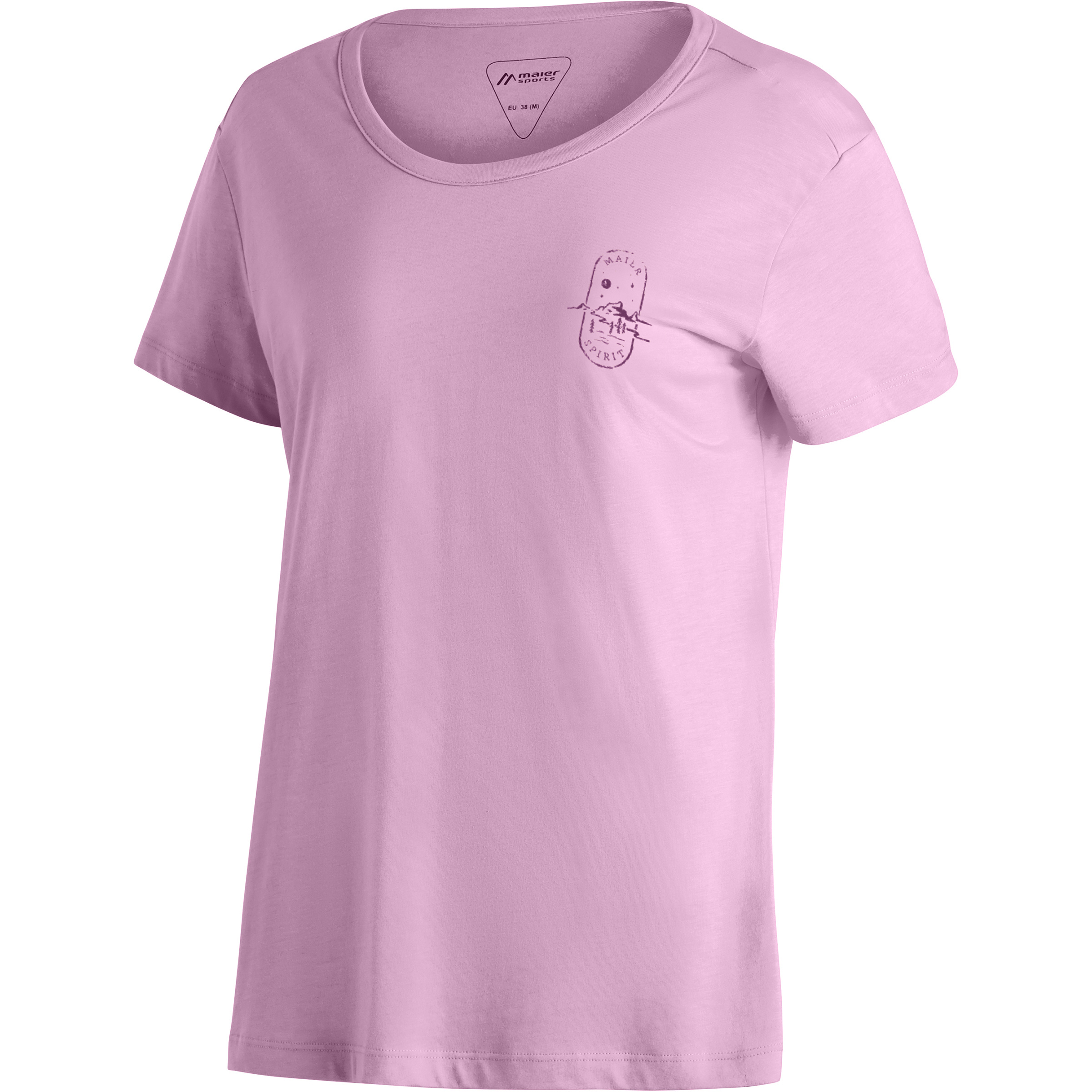 Maier Sports Mariella Damen T-Shirts rosa Größe XXL Trekking Hautfreundlich