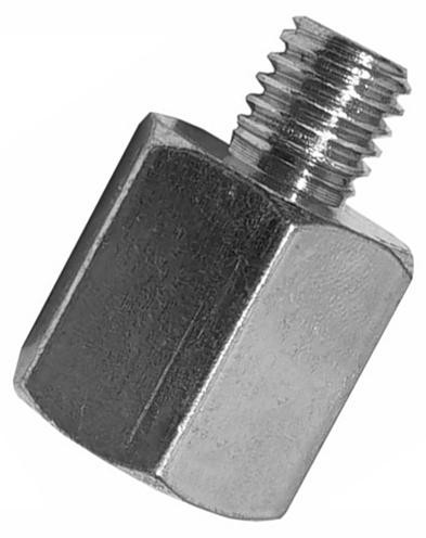 Gistuch M14 naar M10 adapter voor haakse slijpmachines en polijstmachines, 1 stuk