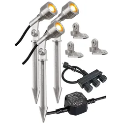 EVN Lichttechnik P-LED Spot 3-fl. eds P68123502-3