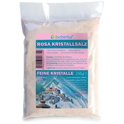 Bioherba Rosa Kristallsalz feine Kristalle 250 g