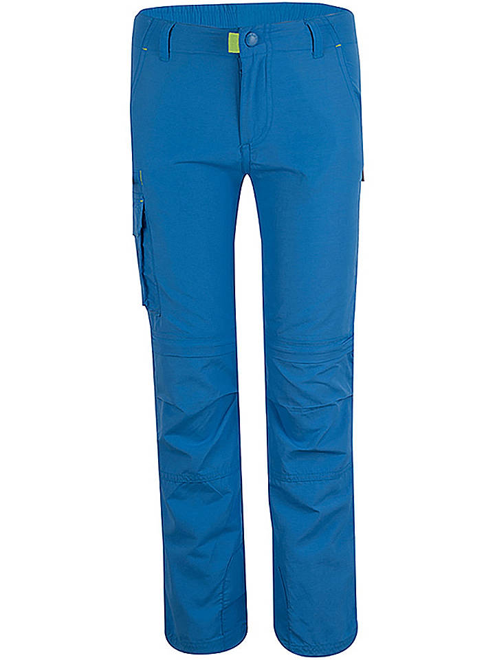 Trollkids Zipp-Off-Trekkinghose "Oppland" - Regular fit - in Blau - 110