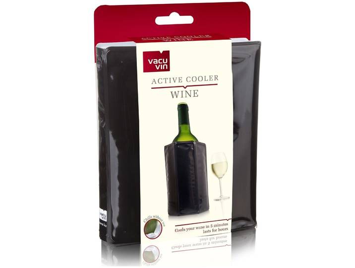 Vacuvin Schnellkühler Wein schwarz