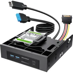 GG 18150 - Frontpanel, mit 2,5" SSD Einbaurahmen