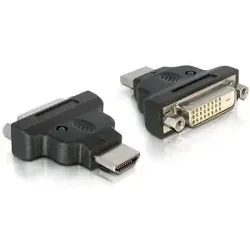 DeLOCK Adapter HDMI / DVI HDMI M DVI 25-pin FM Schwarz