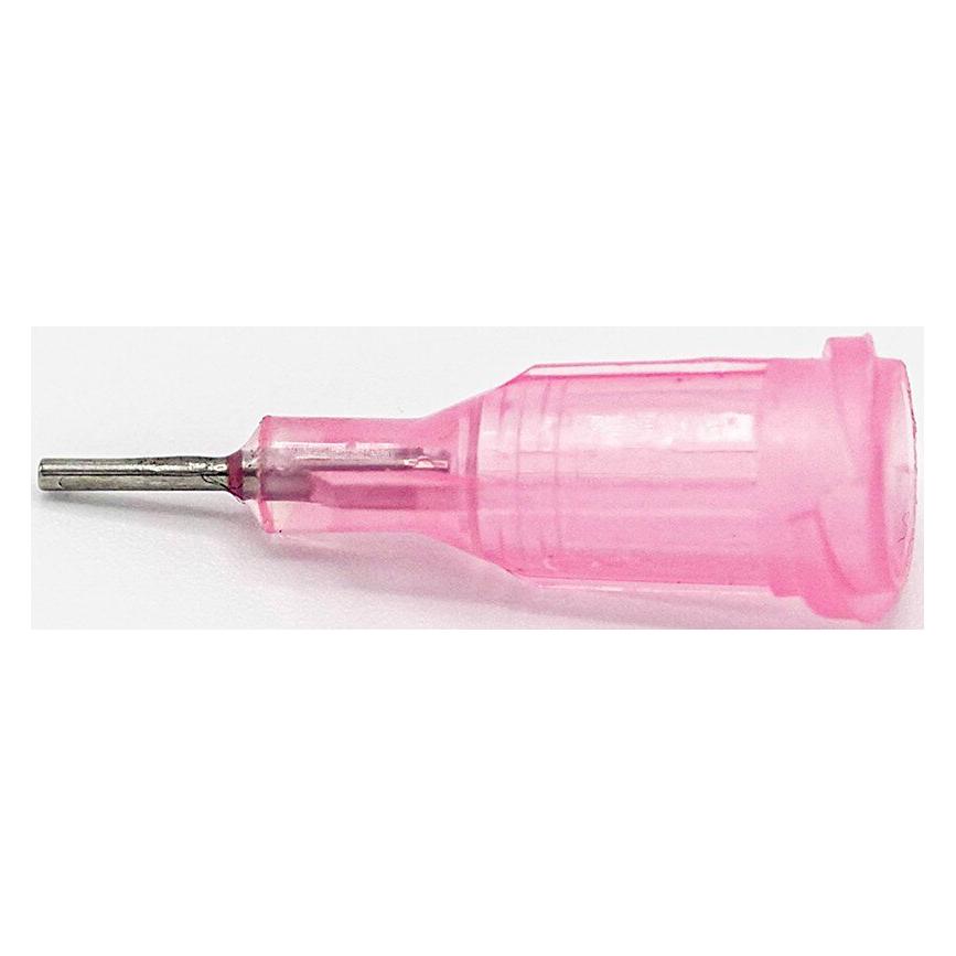 OKI Dosiernadel 0,25", gerade, Gauge 20, pink, gerade Spitze (72704291)
