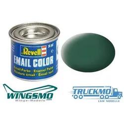 Revell Modellbaufarben Email Color Dunkelgrün matt 14ml 32139