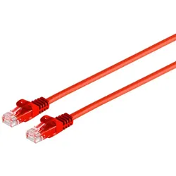 RJ45 Patchkabel CAT 7 Rohkabel UTP rot 30m