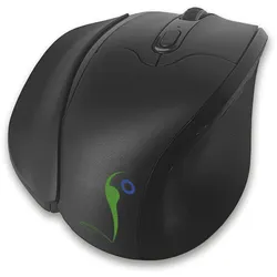 ergoleben EL0009 Maus ergonomisch kabellos schwarz