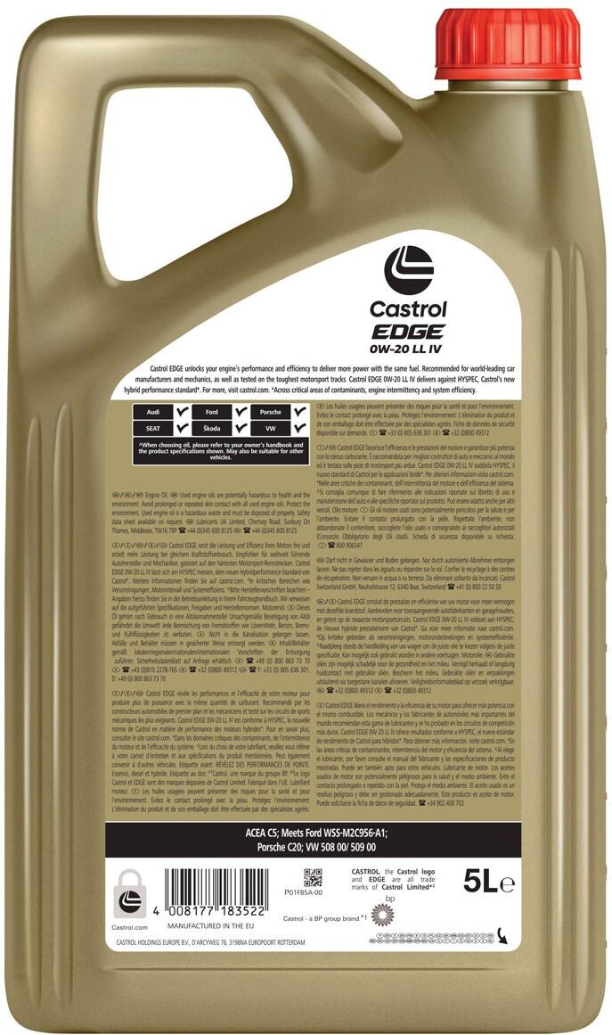 CASTROL 15F615 Engine oil