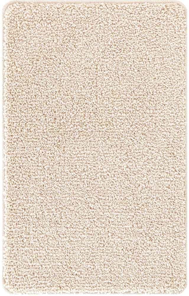 vidaXL Tapis de bain antidérapant Crème 50 x 80 cm PP