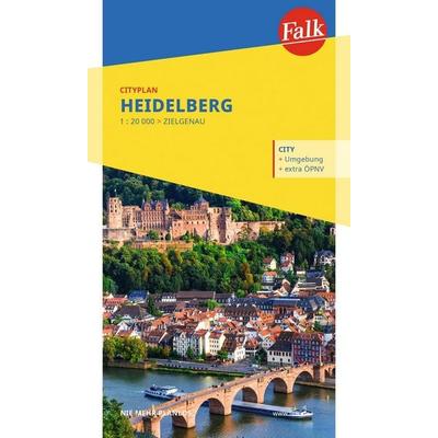 Falk Cityplan Heidelberg 1:20.000, Sonstige von , MairDuMont, 978-3-8279-0078-4