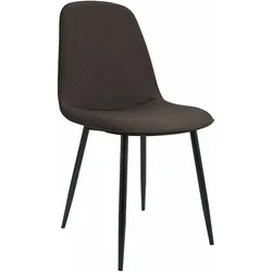 CLP Esszimmerstuhl Maryam Stoff   Farbe: braun, Material: Stoff