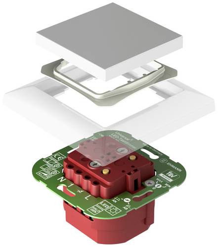 Ehmann 5592x0000 Universal-Dimmer Geeignet für Leuchtmittel: Glühlampe, LED-Lampe Weiß