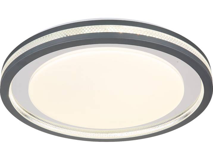 Plafonnier Salon Dimmable LED Plafonnier Changement de couleur Cristaux 48373-30