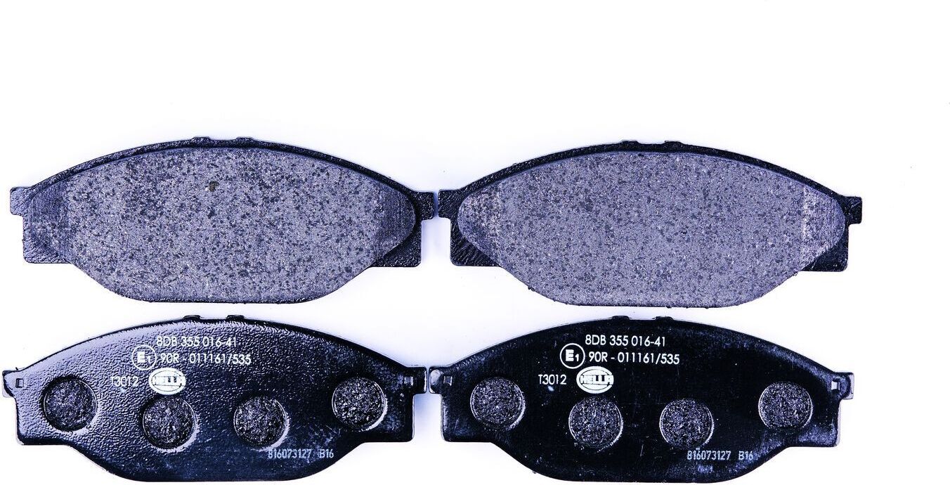 HELLA 8DB 355 016-411 Brake pad set