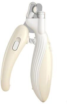 Happy Pet Pantry Safe Glow Pet Nail Clippers With LED Light For Dogs, Cats & Small Pets white