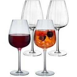 ROTWEINKELCH Rose Garden transparent 200 ml 4er Set