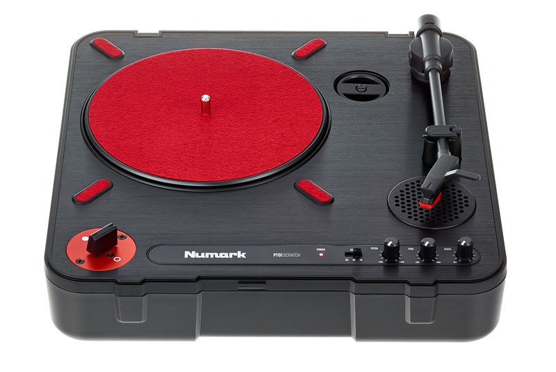 Numark PT-01 Scratch nero