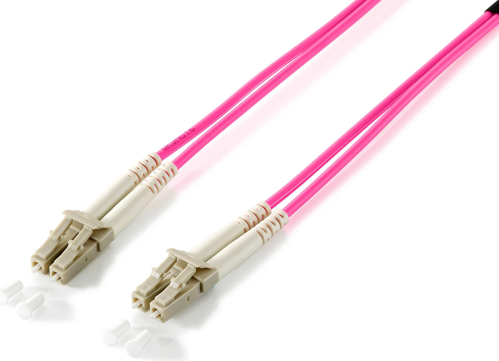 Equip LWL Patchkabel LC naar LC 1.00m Multimode Duplex OM4