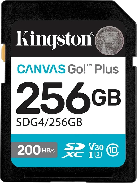 Kingston SDXC Canvas Go Plus Gen4 256 GB