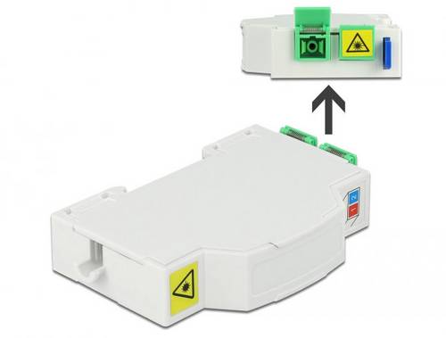 Delock 85922 LWL-Dose Weiß 1St.
