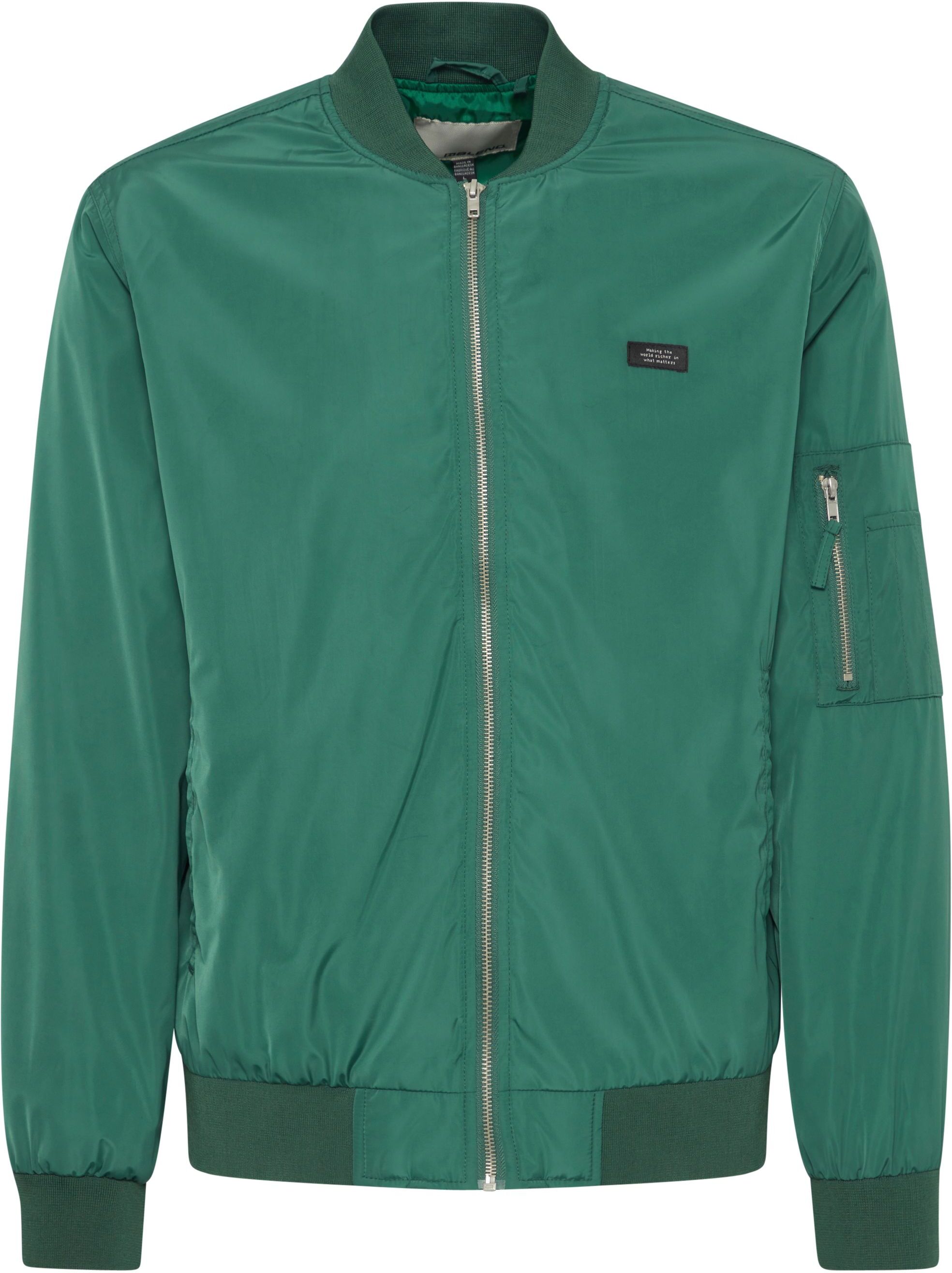 Bomberjacke BLEND "Bomberjacke BHJacket", Herren, Gr. XXL, grün (bistro grün), Obermaterial: 100% Polyester PES., Jacken Bomberjacke