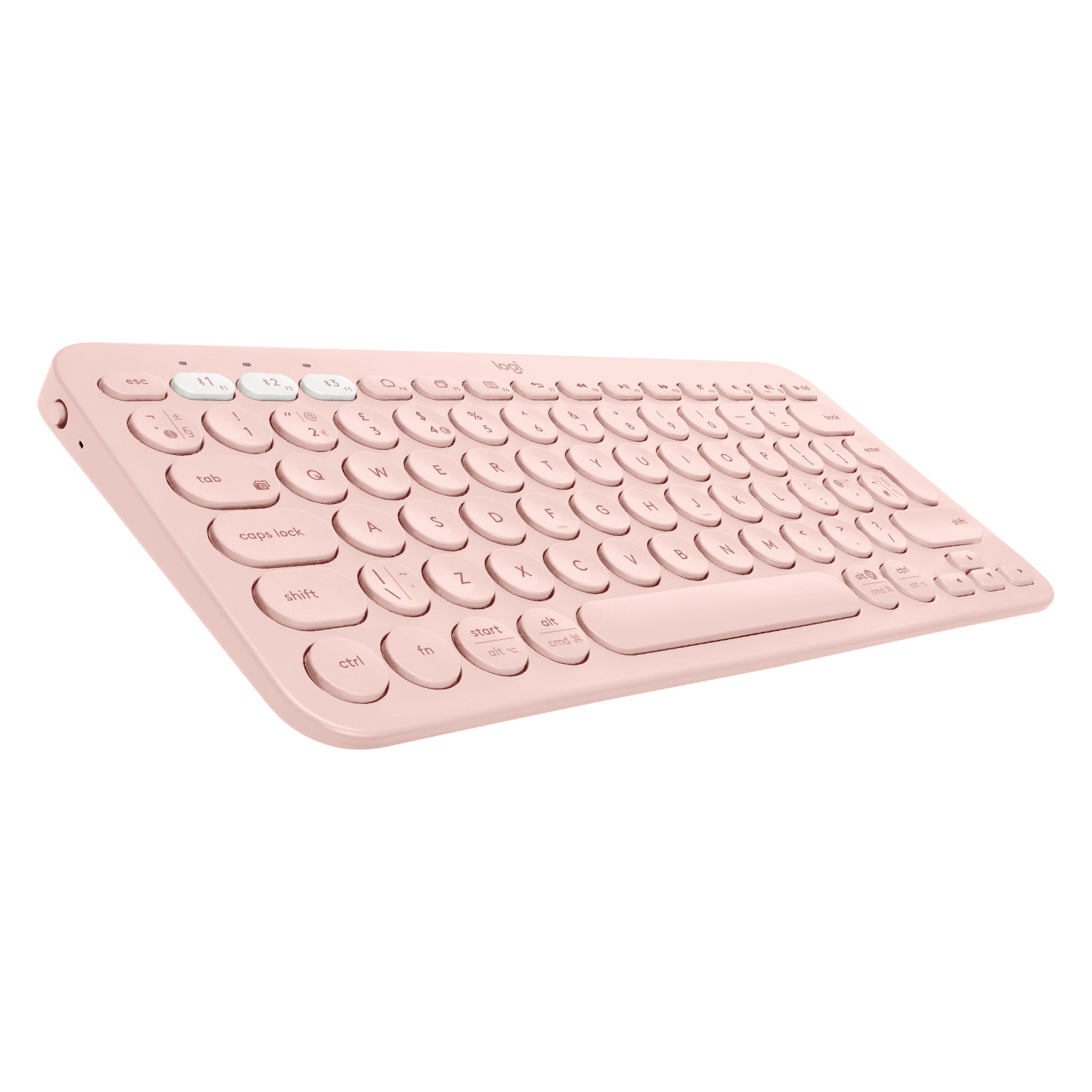 Logitech K380 Tastatur kabellos, Pink