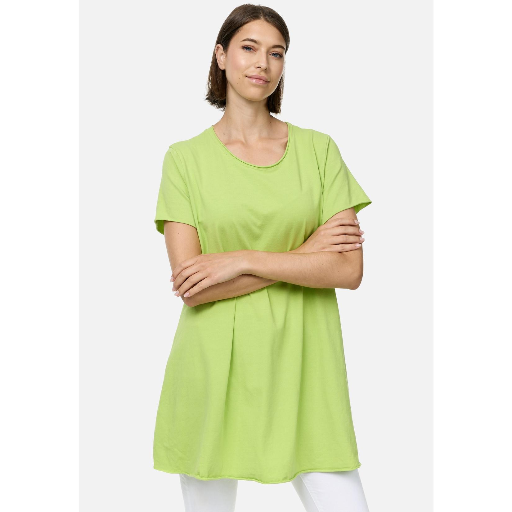 PM SELECTED Damen Ausgestelltes Long T-Shirt in Einheitsgröße PM59